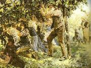Peter Severin Kroyer vinhost i tyrol china oil painting reproduction
